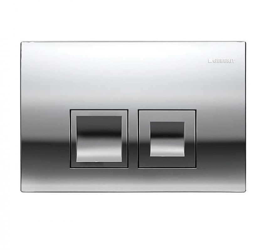 Смывная клавиша Geberit Delta 50 глянцевый хром 115.135.21.1