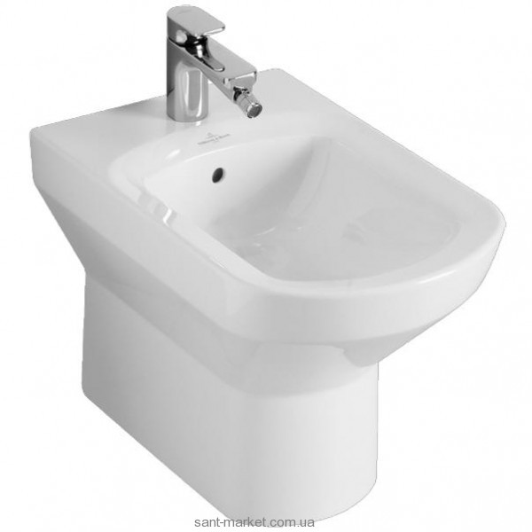 Биде напольное Villeroy&Boch коллекция Sentique 57х37х40 с переливом 542300R1