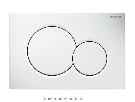 Змивна клавіша Geberit Sigma 01 24.6х16.4х1.3 біла 115.770.11.5