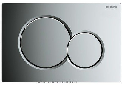 Змивна клавіша Geberit Sigma 01 24.6х16.4х1.3 хром 115.770.21.5