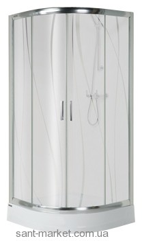 Душова кабіна Sanplast 90х90х190 низький піддон KP4 / TX5-90-S sb W15 + BPza