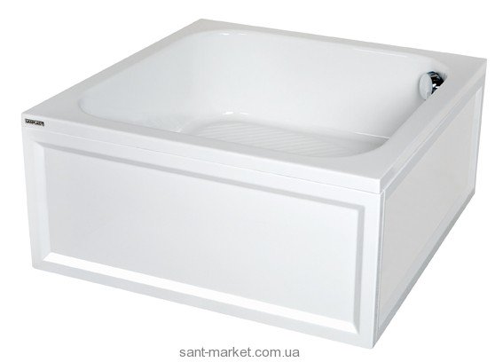 SANPLAST панель квадратная OBb/CL 80x80x28