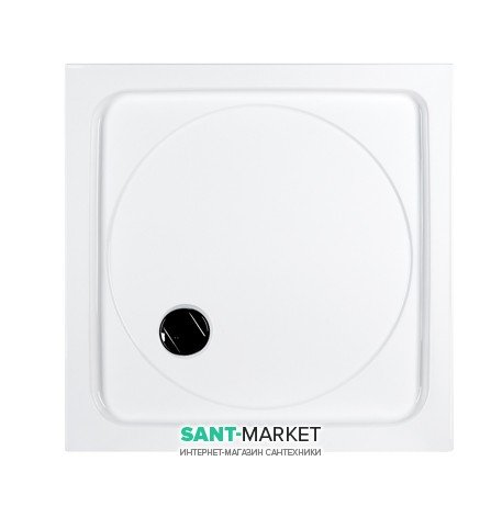 Душовий піддон акриловий квадратний SANPLAST B / EXa 80x80x6 білий