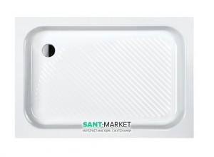 Душовий піддон акриловий прямокутний SANPLAST B / CL 110х80x15 білий