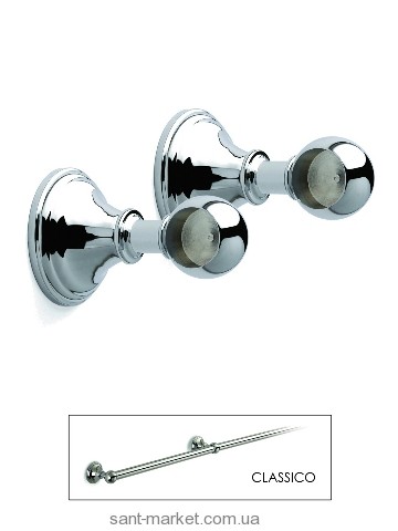 IBB Тримачі для релінгу бронза CU204BRO