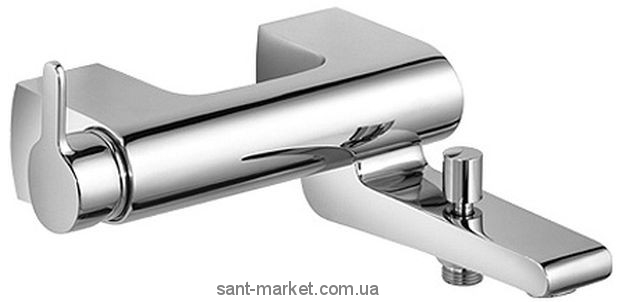 Змішувач одинважільний для ванни з коротким виливом Keuco колекція Elegance хром 51620010100