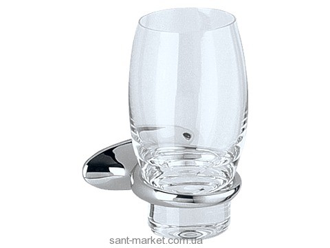 Keuco CLEO стакан в комплекті з тримачем 03850019000