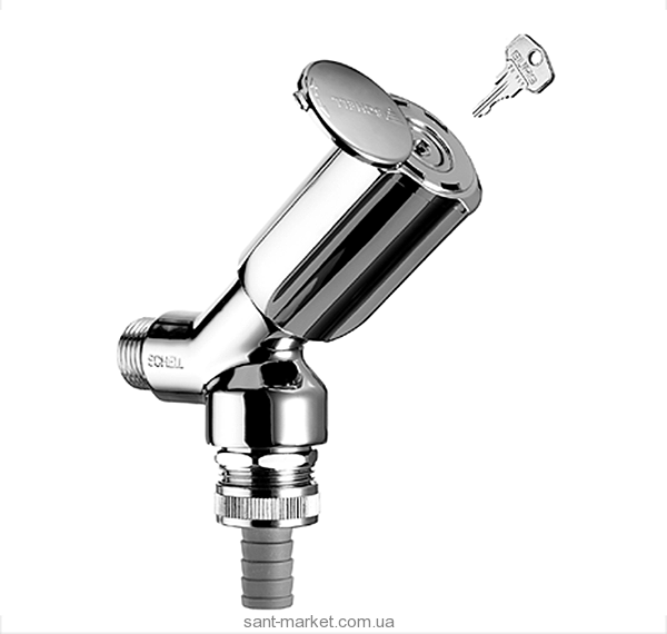 Schel Secur кутовий вентиль 1/2 з замком 033880699