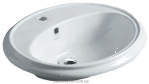 Раковина для ванной встраиваемая Simas коллекция Arcade белая AR859