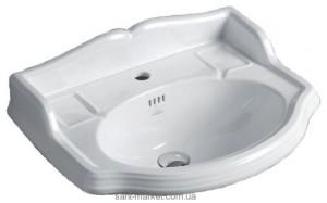 Раковина для ванної підвісна Simas колекція Arcade біла AR814