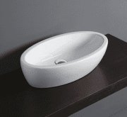 Раковина для ванної накладна Simas колекція Spazio біла LFT64