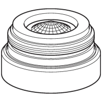 Geberit Аератор 1 9 літрів / хв без ключа 242.645.21.1