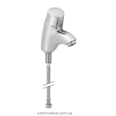 Смеситель для раковины порционный кнопочный Geberit коллекция HyTouch хром 115.720.21.1