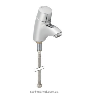 Смеситель для раковины порционный кнопочный Geberit коллекция HyTouch хром 115.720.21.1