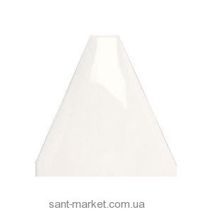 Adex плитка Triangulo acolchado blanco Z 10x10 ADNE8033