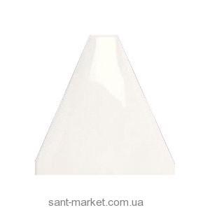 Adex плитка Triangulo acolchado blanco Z 10x10 ADNE8033