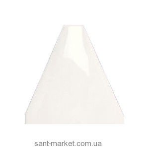 Adex плитка Triangulo acolchado blanco Z 10x10 ADNE8033