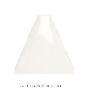 Adex плитка Triangulo acolchado blanco Z 10x10 ADNE8033