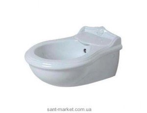 Біде підвісне Azzurra колекція Jubilaeum 55х40х42 з переливом JUB500 / SOSK