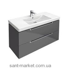 Тумба под раковину Villeroy&Boch Subway 2.0 подвесная 98.7x44.9x52 белая A69700DH