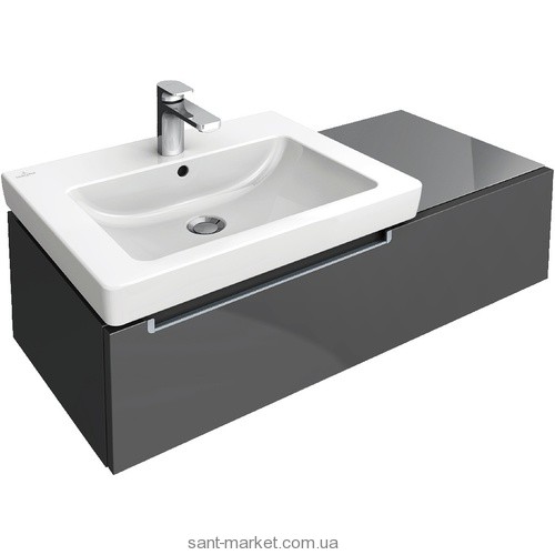 Тумба под раковину Villeroy&Boch Subway 2.0 подвесная левая 98.7x45.4x25.7 белая A700FRDH