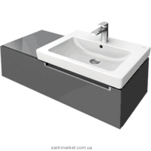 Тумба под раковину Villeroy&Boch Subway 2.0 подвесная правая 98.7x45.4x25.7 белая A701FRDH