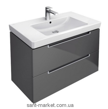 Тумба под раковину Villeroy&Boch Subway 2.0 подвесная 78.7x44.9x52 белая A69600DH