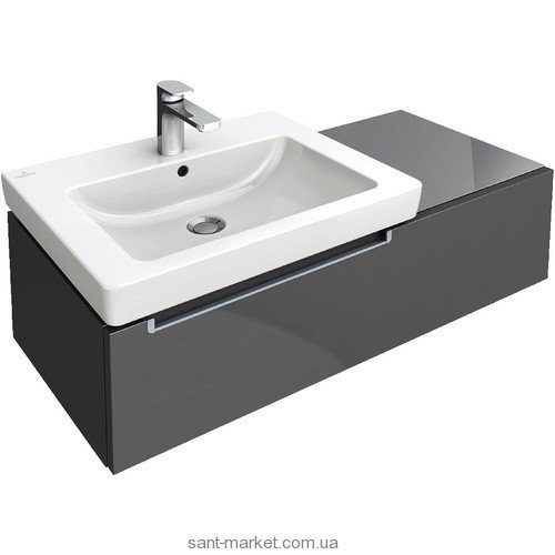 Тумба под раковину Villeroy&Boch Subway 2.0 подвесная левая 98.7x45.4x25.7 белая A700FRDH