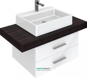 Тумба под раковину Villeroy&Boch 2morrow подвесная 105x52x42.5 белая A75201ND