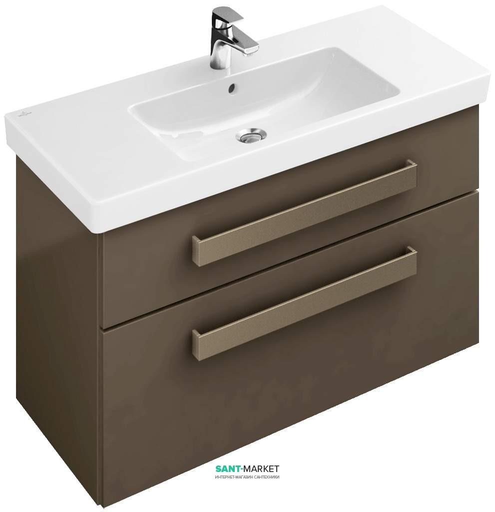 Тумба під раковину Villeroy & Boch Up2U підвісна 95x44.9x58.1 біла A82800DH