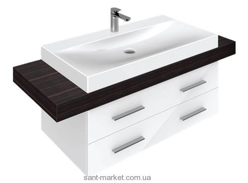 Тумба с раковиной Villeroy&Boch 2morrow подвесная 135x52x42.5 белая A73901ND