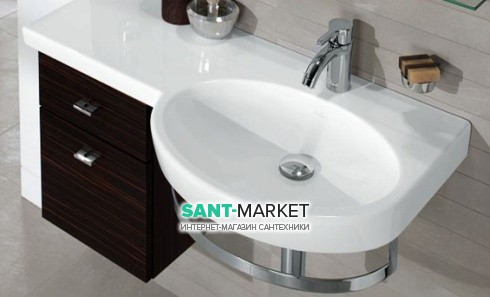 Раковина для ванной подвесная Villeroy&Boch коллекция Variable белая 5158A001