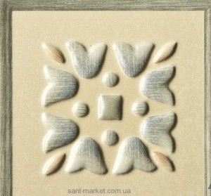 TAGINA NINFEA Декор 15X15   цвет- NINF.FIORE RIL.VERDE 2YD18QF