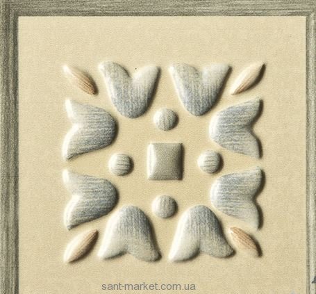 TAGINA NINFEA Декор 15X15 колір NINF.FIORE RIL.VERDE 2YD18QF