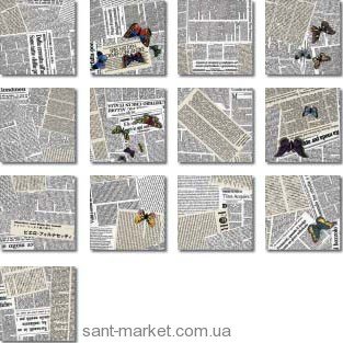 Bardelli 6908902100 / Плитка Ultime Notizie 20х20см UN00020