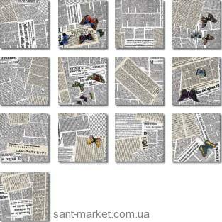 Bardelli 6908902100 / Плитка Ultime Notizie 20х20см UN00020