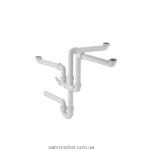 Geberit Сифон на 1 сливное отверстие  ПП  d 40 мм 152.821.11.1