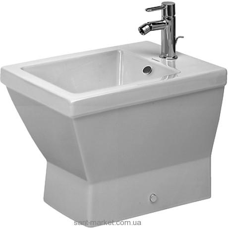 Биде напольное Duravit коллекция 2nd floor 57х37х40 с переливом 0136100000