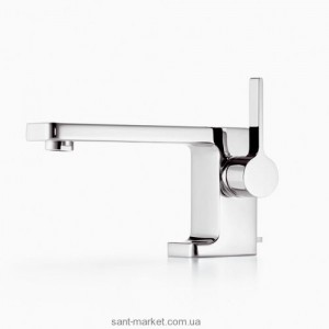 Смеситель для раковины однорычажный с донным клапаном Dornbracht коллекция Lulu хром 33500710-00