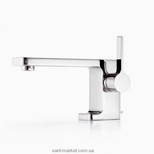 Смеситель для раковины однорычажный с донным клапаном Dornbracht коллекция Lulu хром 33500710-00