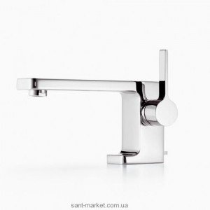 Смеситель для раковины однорычажный с донным клапаном Dornbracht коллекция Lulu хром 33500710-00