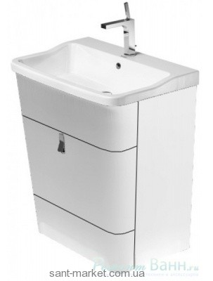 Тумба под раковину DURAVIT Esplanade напольная 81х51х86 белая ES905105656