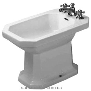 Биде напольное Duravit коллекция 1930 Series 60х36х39 с переливом 0267100000