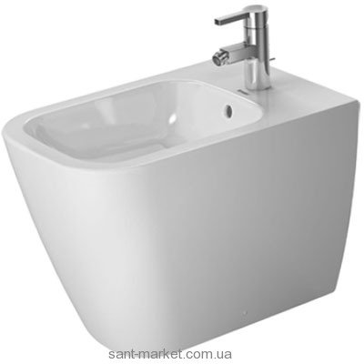 Биде напольное Duravit коллекция Starck 3 57х37х40 с переливом 2280150000