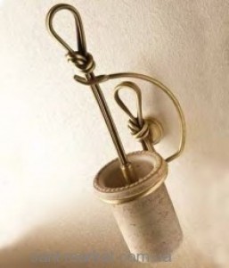 Etrusca NODO щетка унитаза  бронза 1866/63