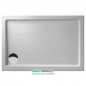 Душовий піддон акриловий прямокутний Duscholux ANCONA Trend 647 120х80х7.2 663.647001.001