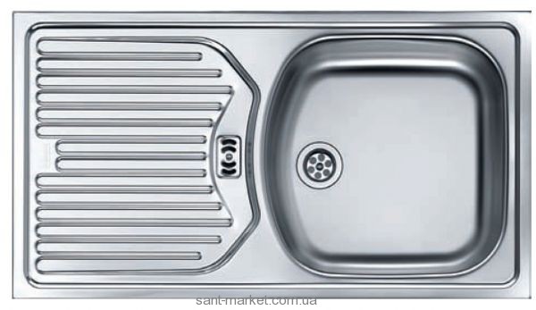 Мойка для кухни прямоугольная Franke Eurostar крыло опционально  врезная  нержавеющая сталь  хром 031 081 010/ ETL 614 і