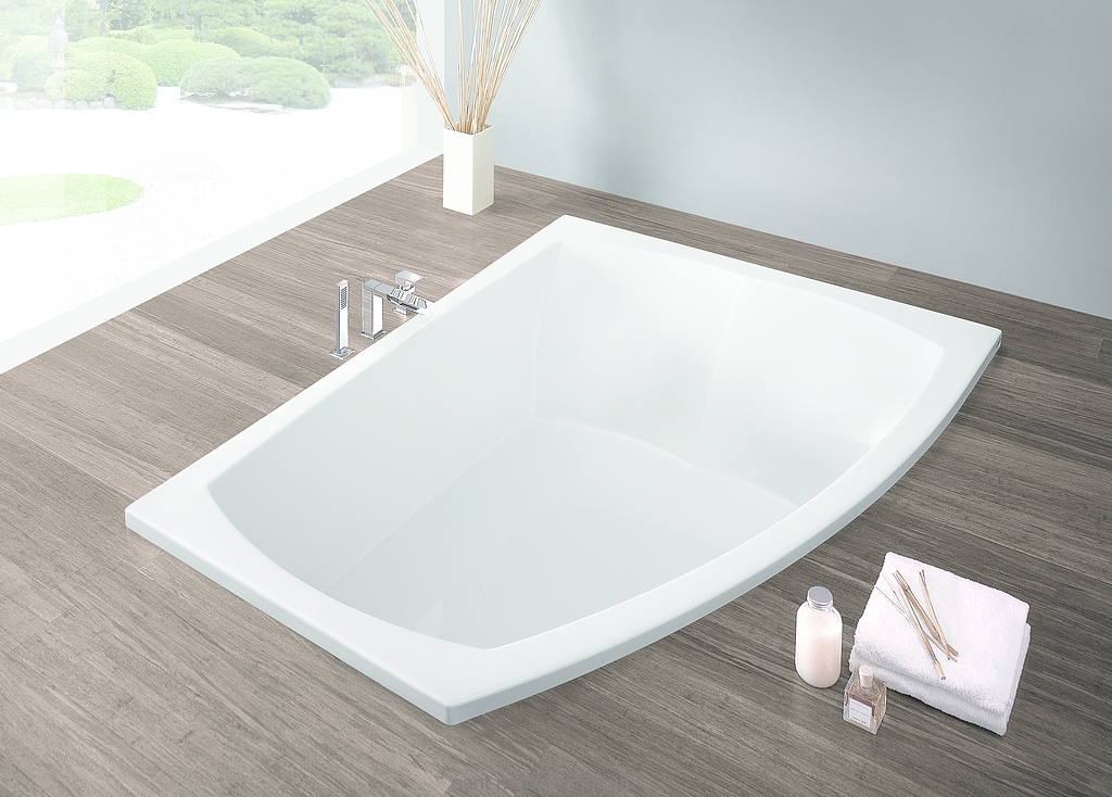 Ванна акрилова прямокутна Hoesch колекція Largo 180х130х64 R 3693