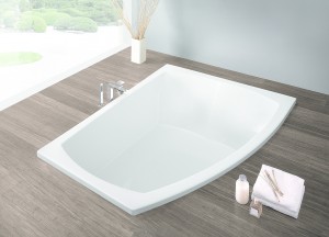 Ванна акриловая прямоугольная Hoesch коллекция Largo 180х130х64 R 3693