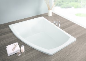 Ванна с гидро и аэромассажем акриловая Hoesch коллекция Largo 180х130х64 L 3694Z